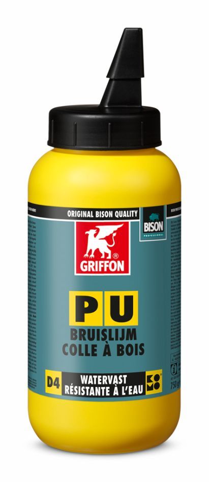 Griffon 6313556 PU Brausekleberflasche 750ml transparent (D4)