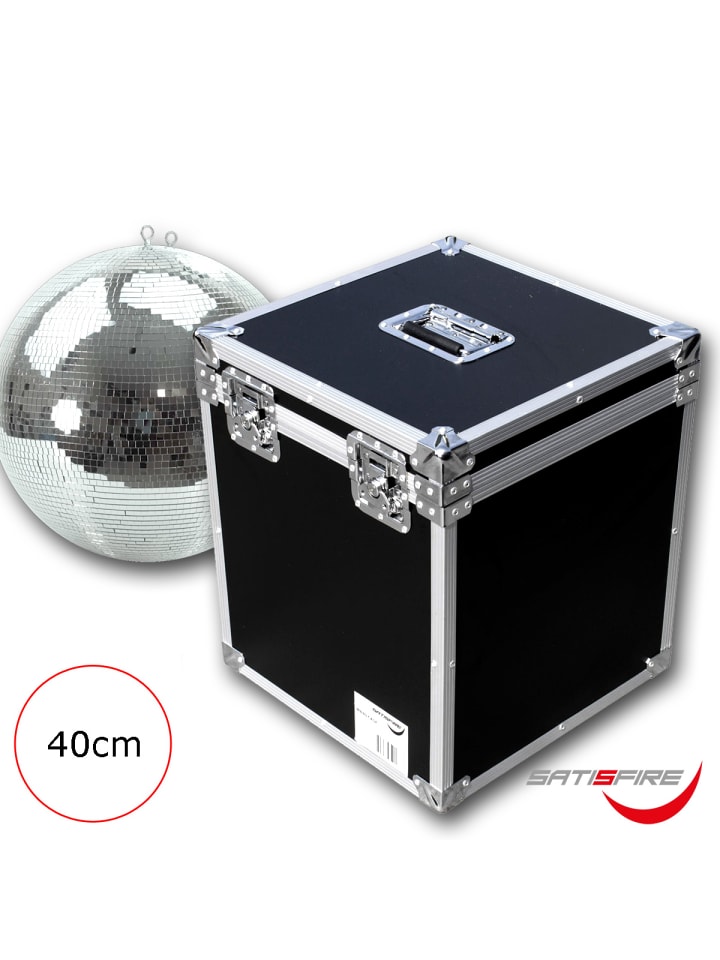SATISFIRE Transportkoffer für 40cm Discokugel in schwarz günstig kaufen onesize