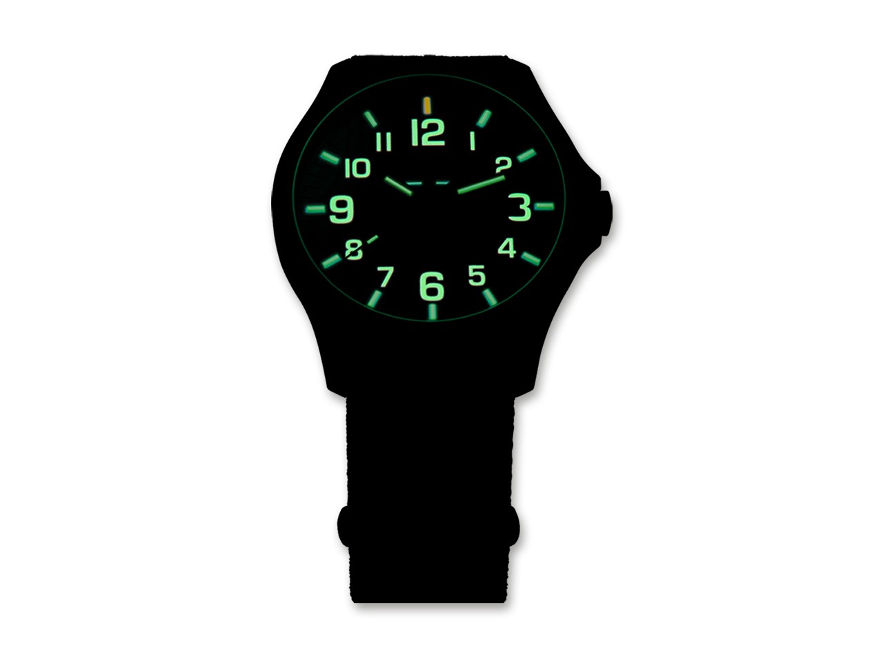 P67 Officer Pro Gunmetal Black & Lime Nato