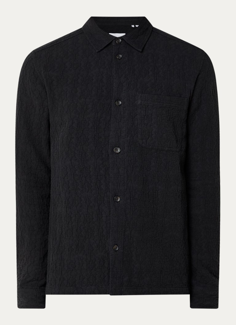 Les Deux Kevin textured overshirt