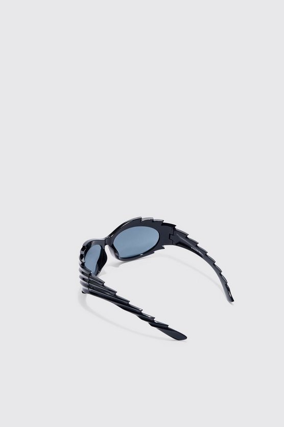 Racer-Sonnenbrille aus Plastik