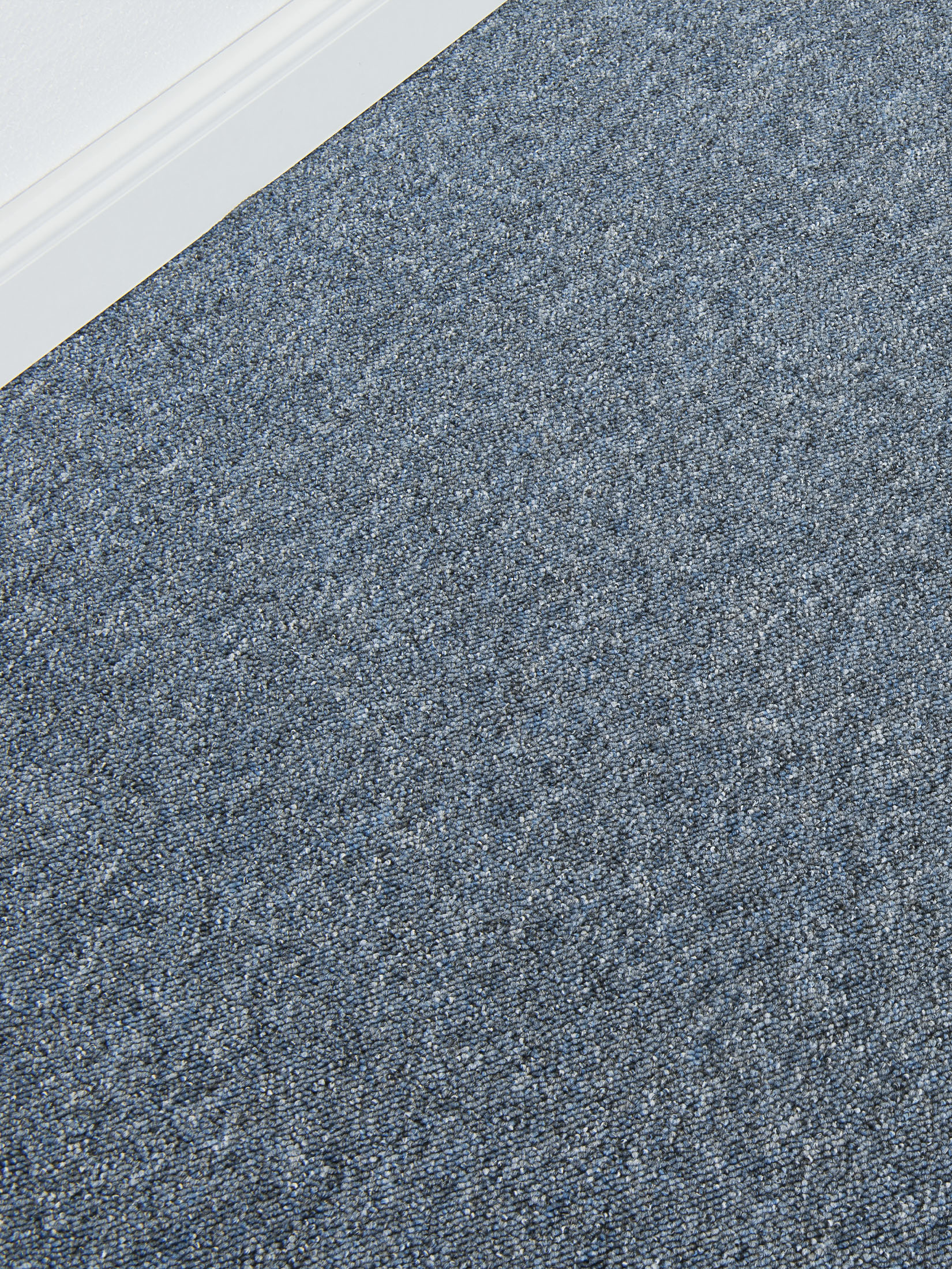 Color Schlingen-Teppichboden, Taubenblau 35