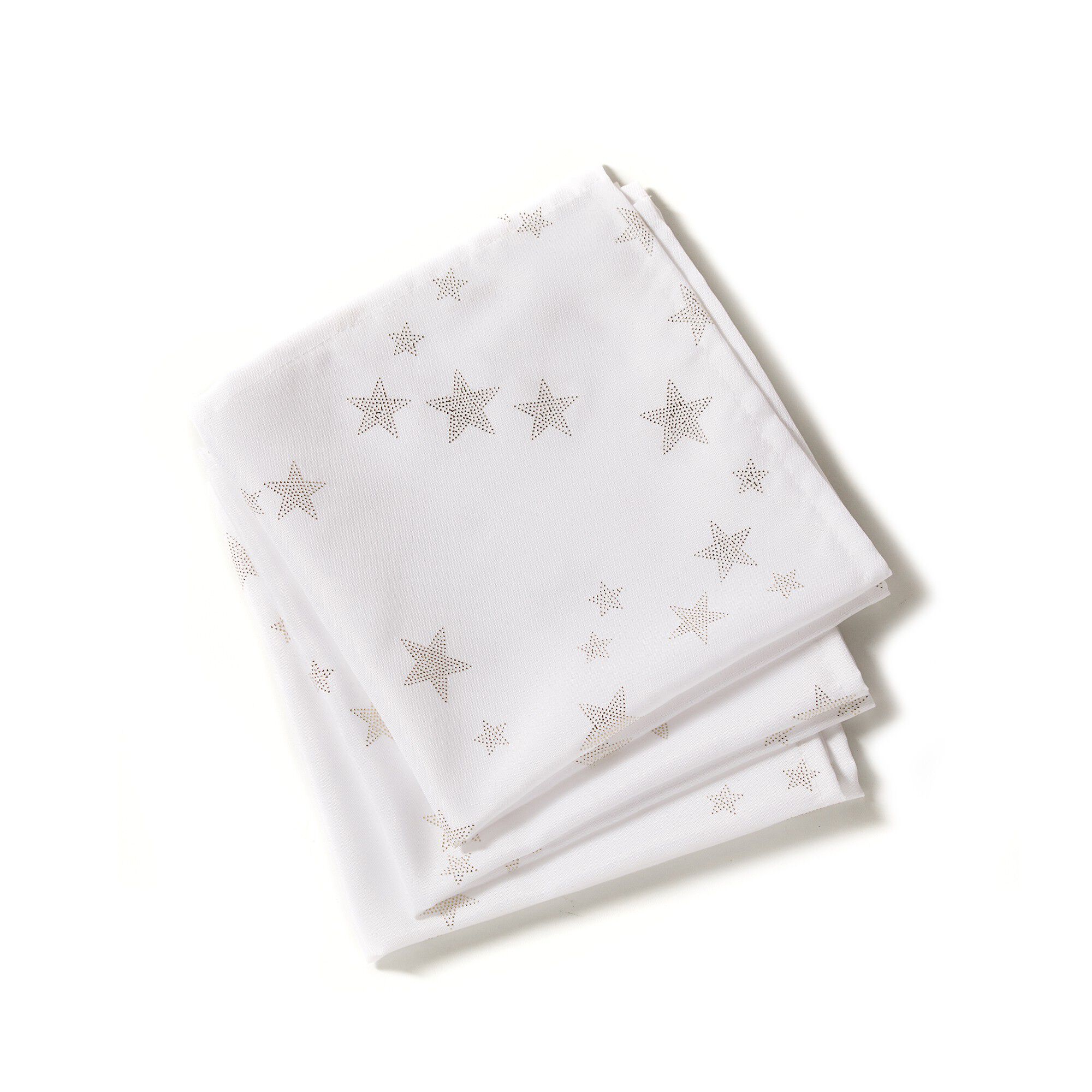 Nappe imprimé étoiles dorées