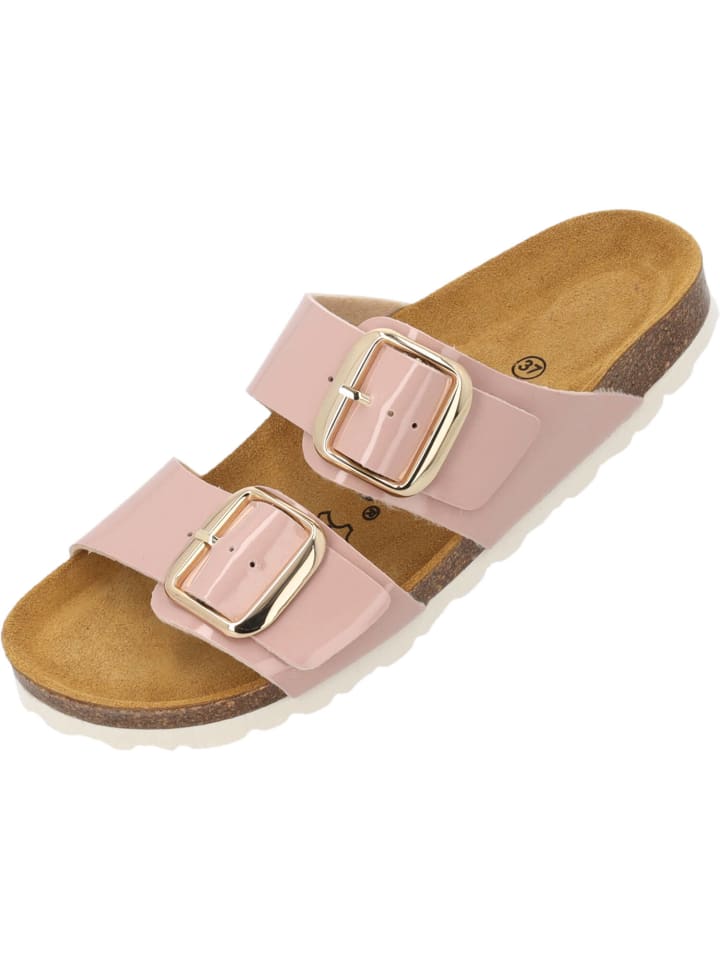 palado Pantoletten in rosa lack günstig kaufen