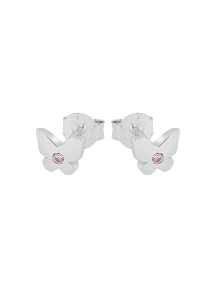 Prinzessin Lillifee Ohrstecker Silber 925, rhodiniert in Pink günstig kaufen onesize