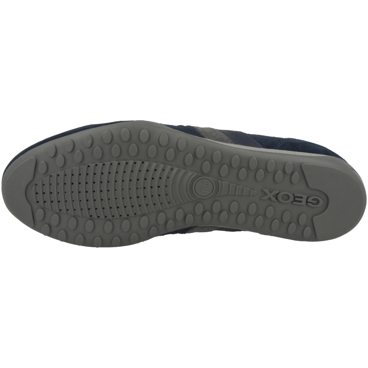 Geox U Wells Sneaker Low blau