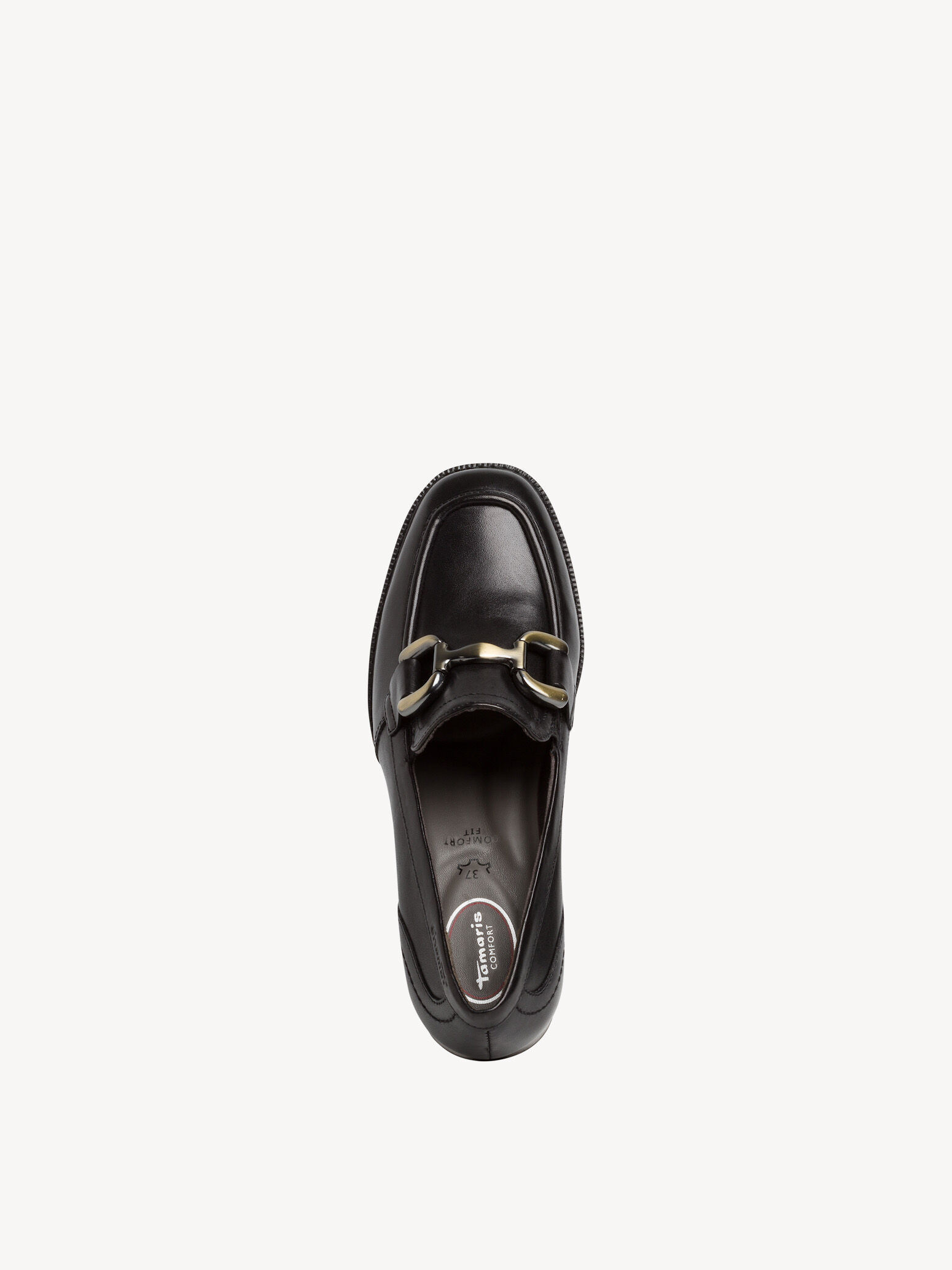 Trotteur en cuir - noir