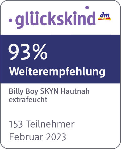 Kondome Hautnah extra feucht, latexfrei, Breite 53mm, 10 St