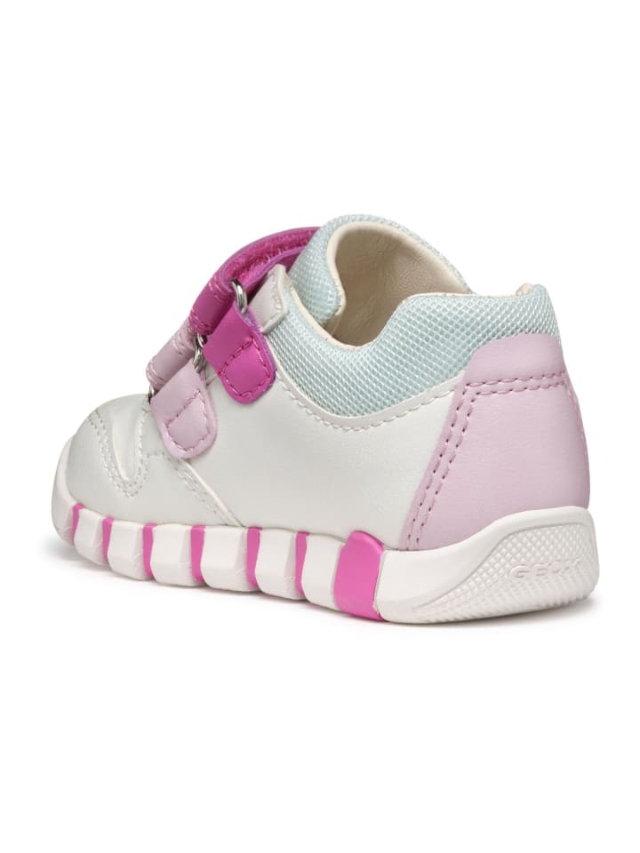Geox Halbschuhe in Weiß/Pink günstig kaufen