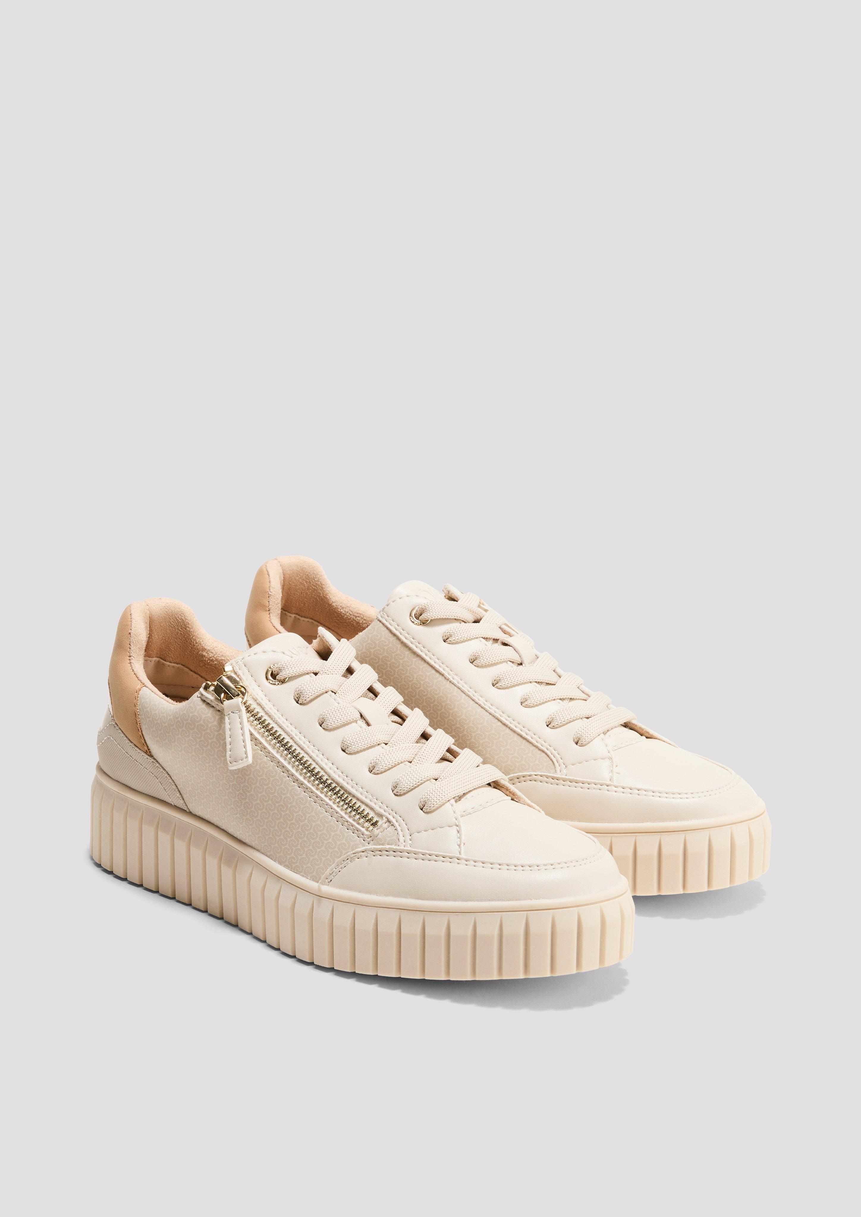 Sneaker in Leder-Optik  6008247-468
