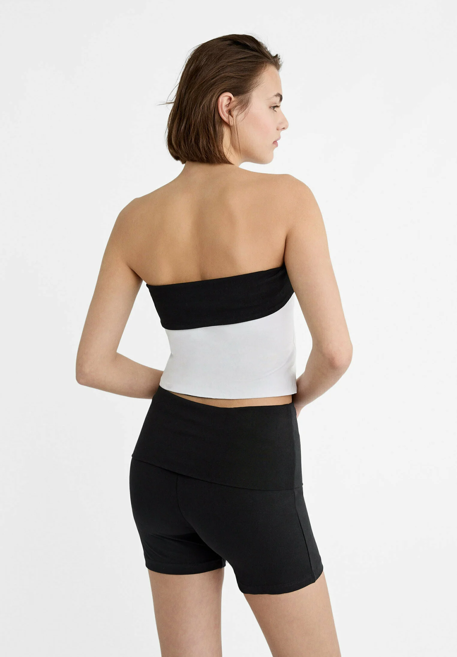 Stradivarius DEPORTIVO CON PLEGADO - Leggings