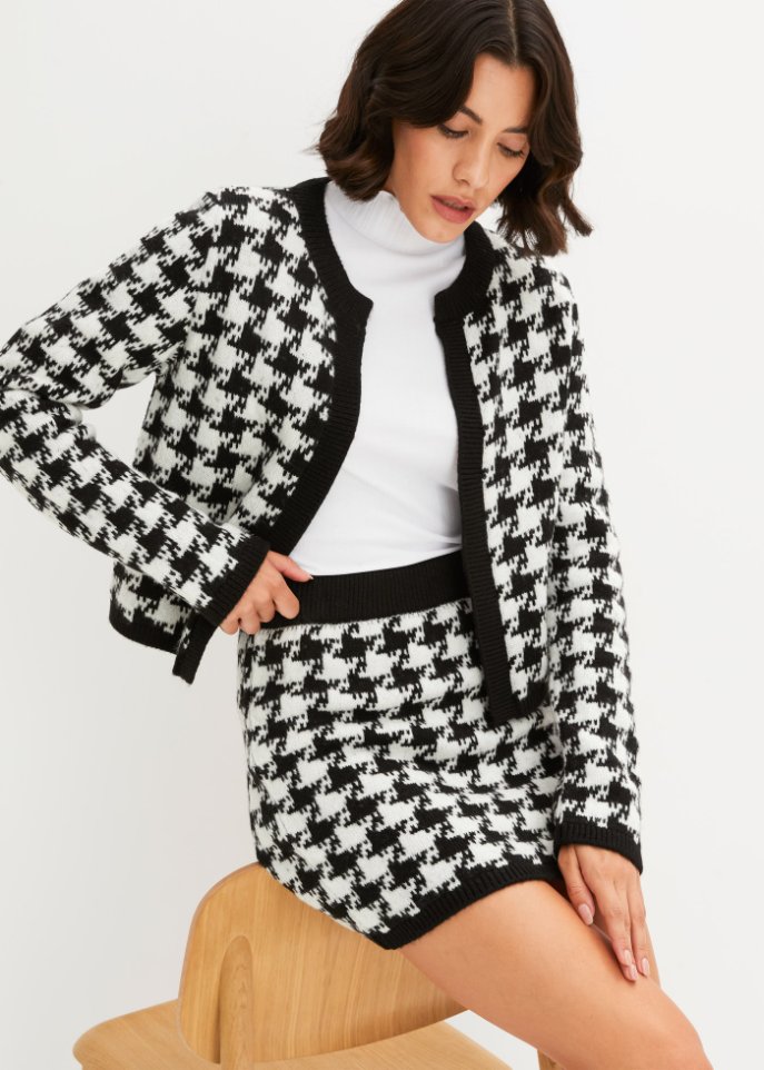 Strickjacke aus Jacquard