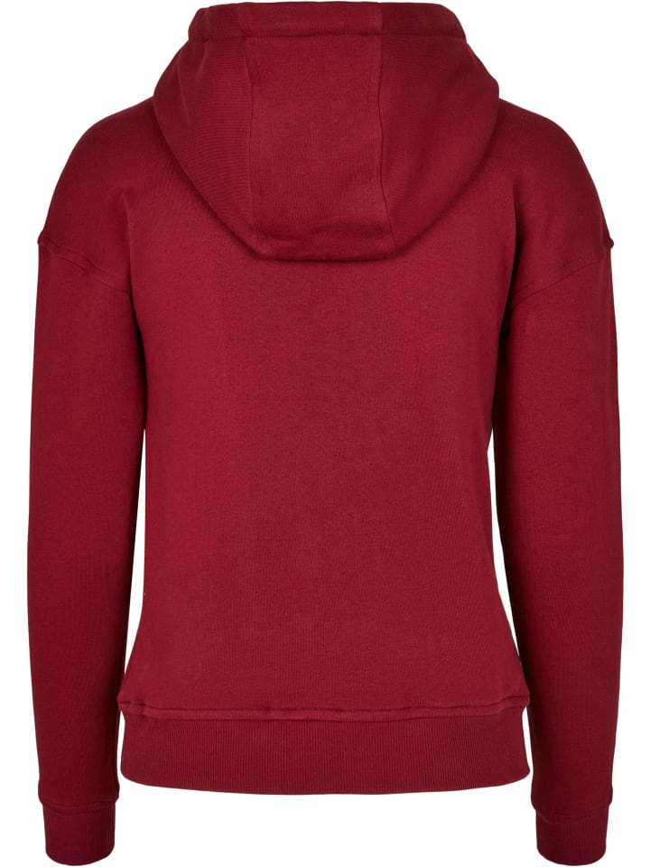 Urban Classics Urban Classics Kapuzenpullover in burgundy günstig kaufen