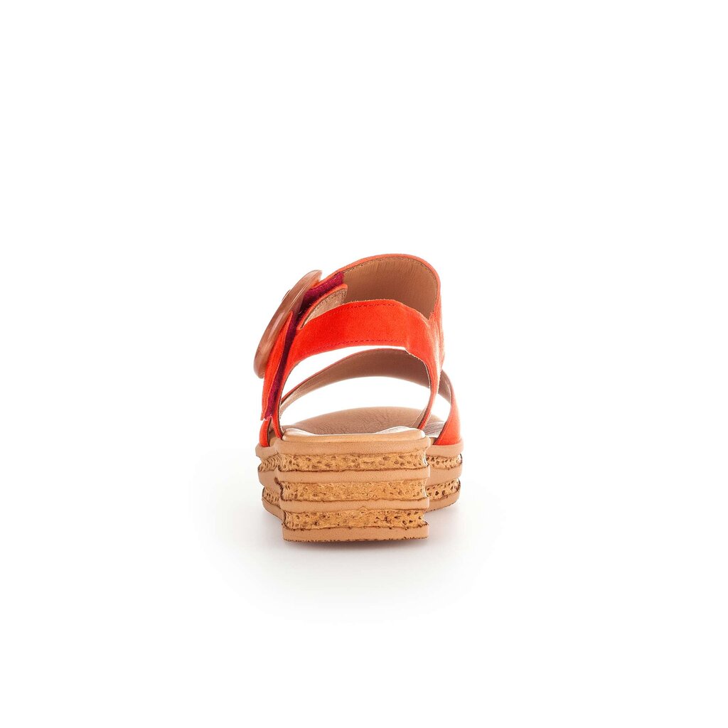 Gabor fashion Plateau Sandale orange