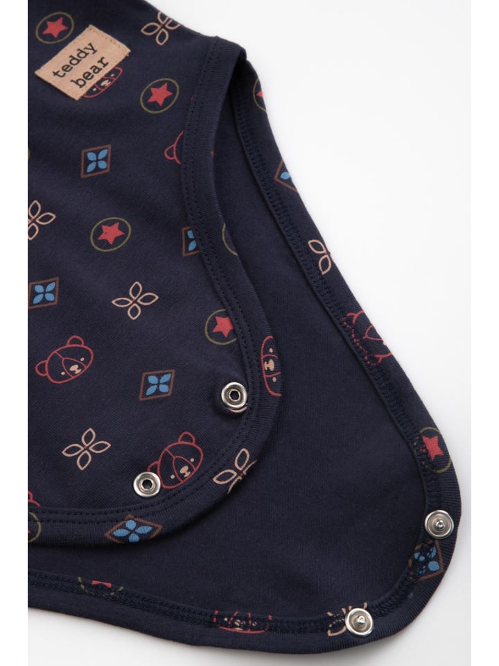Coccodrillo Langärmeliger Bodysuit in dunkelblau günstig kaufen 62