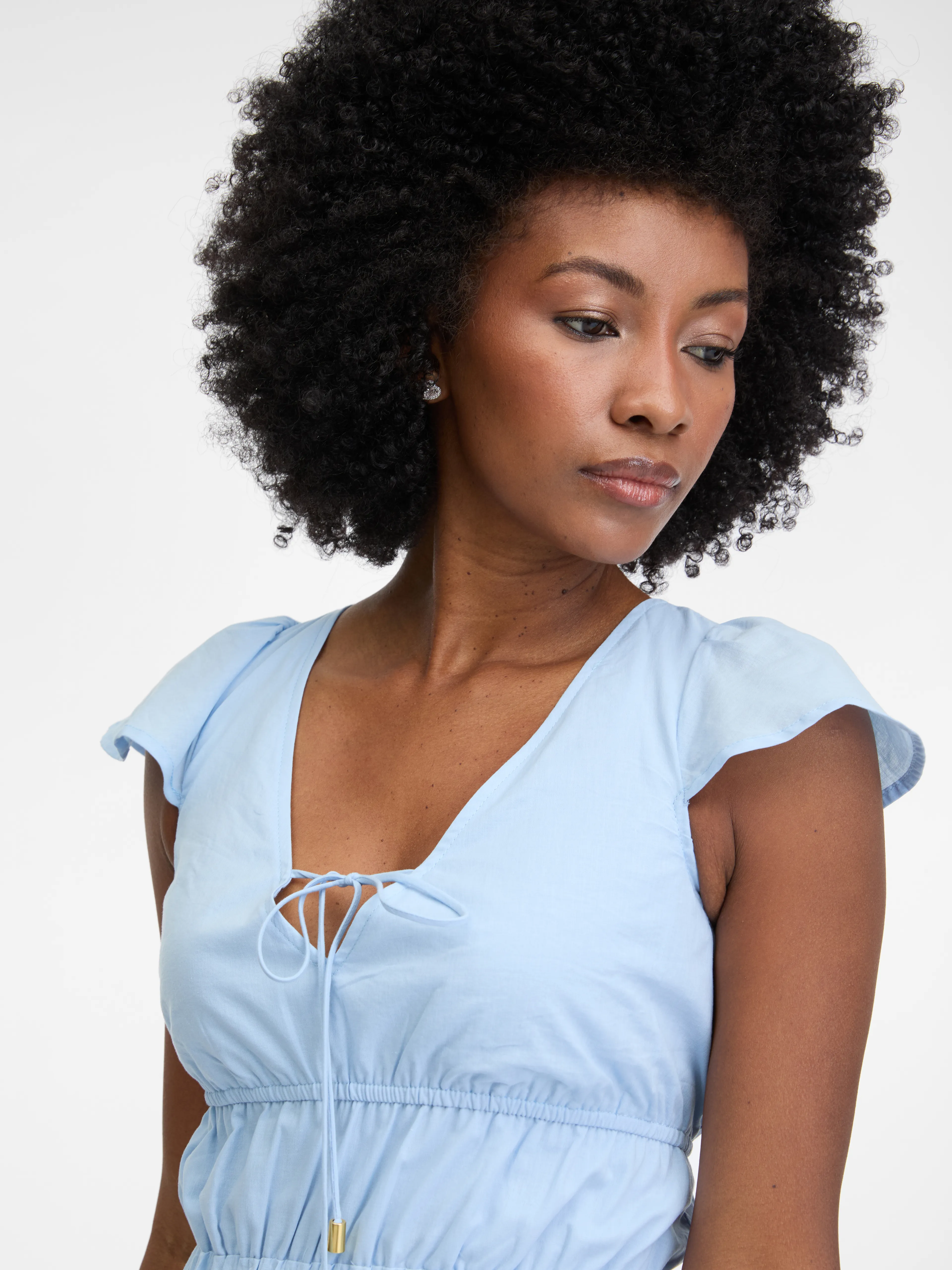 Hellblaues Damen Maxikleid ORSAY