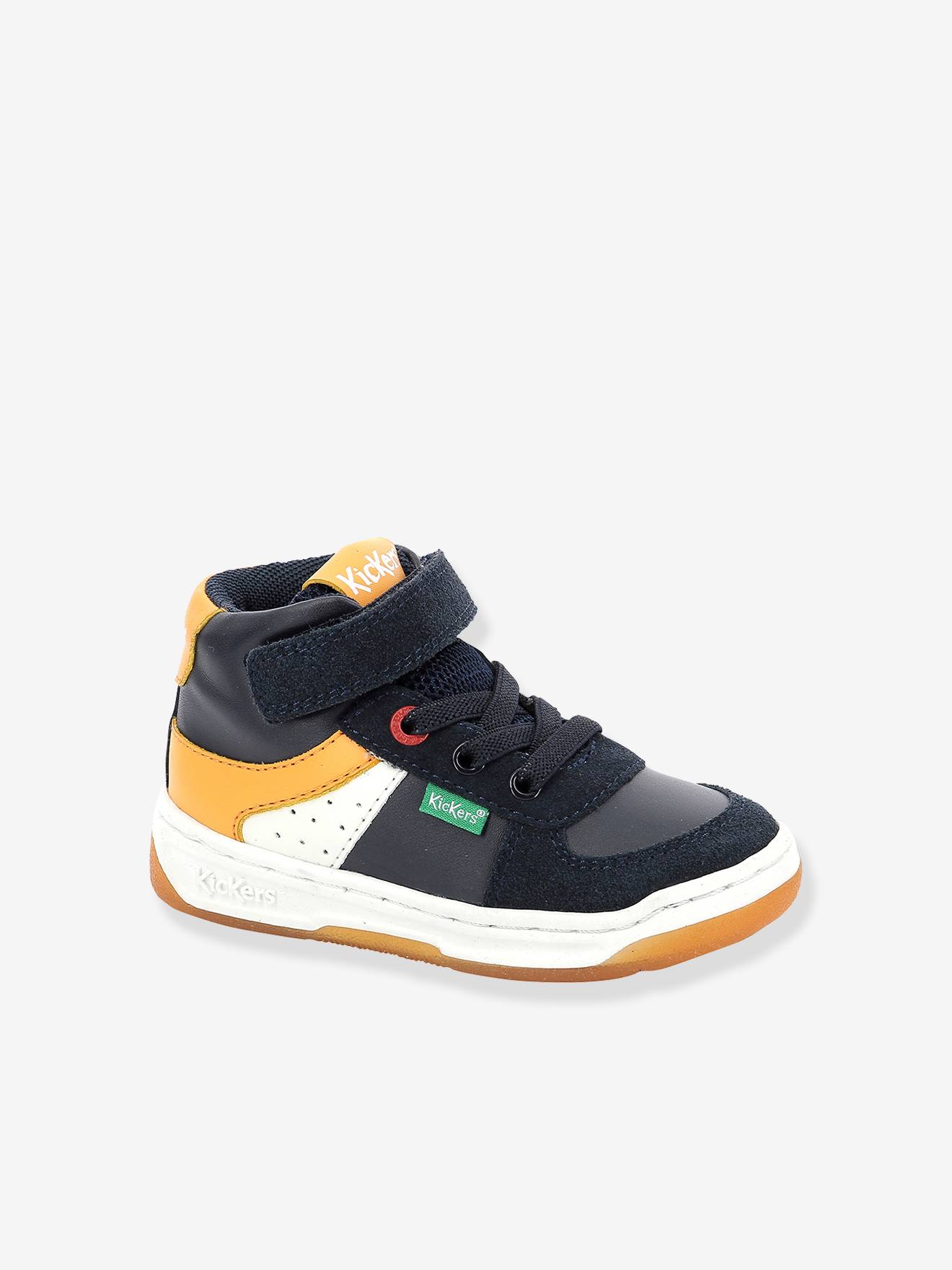 Baskets sneakers enfant Kickalien KICKERS® kaki