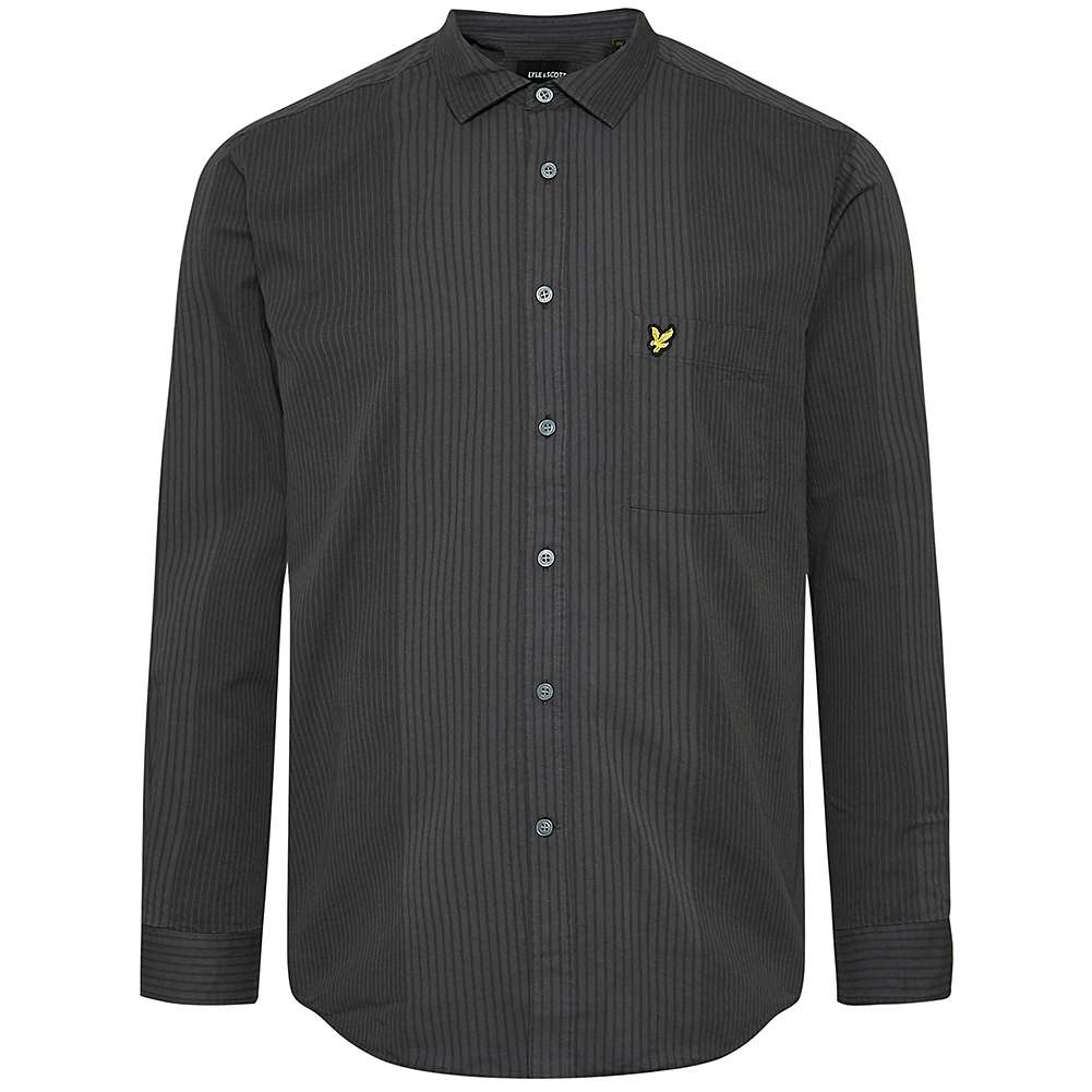 Lyle & Scott Tonal Striped Herren Langarm Hemd LW1704V-W635