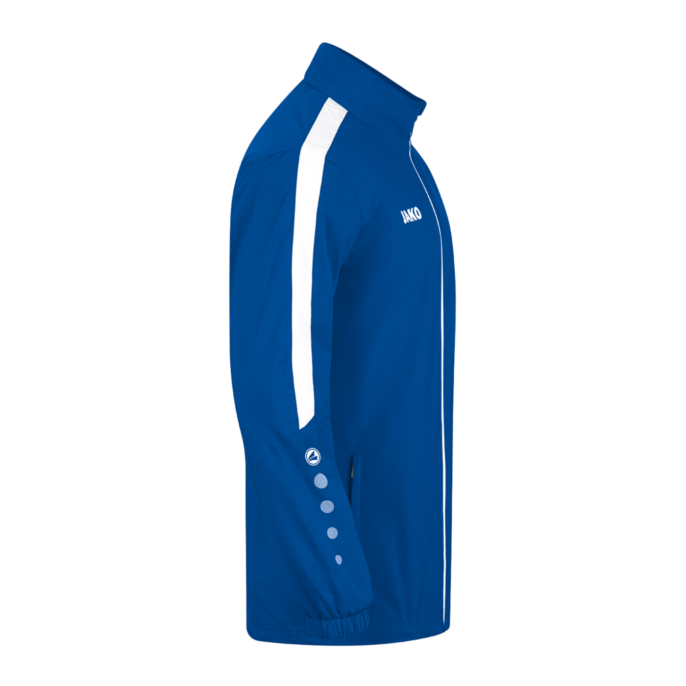 JAKO Power Allwetterjacke Kids Blau Weiss F400