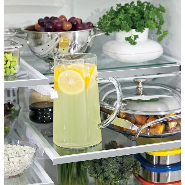 GE 27-cu ft French Door Refrigerator with Ice Maker (Fingerprint-resistant Stainless Steel) ENERGY STAR