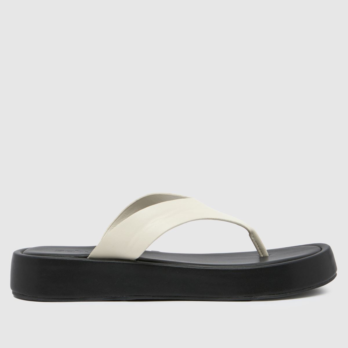 Schuh Tabitha lábujjas tanga szandál fehér színben