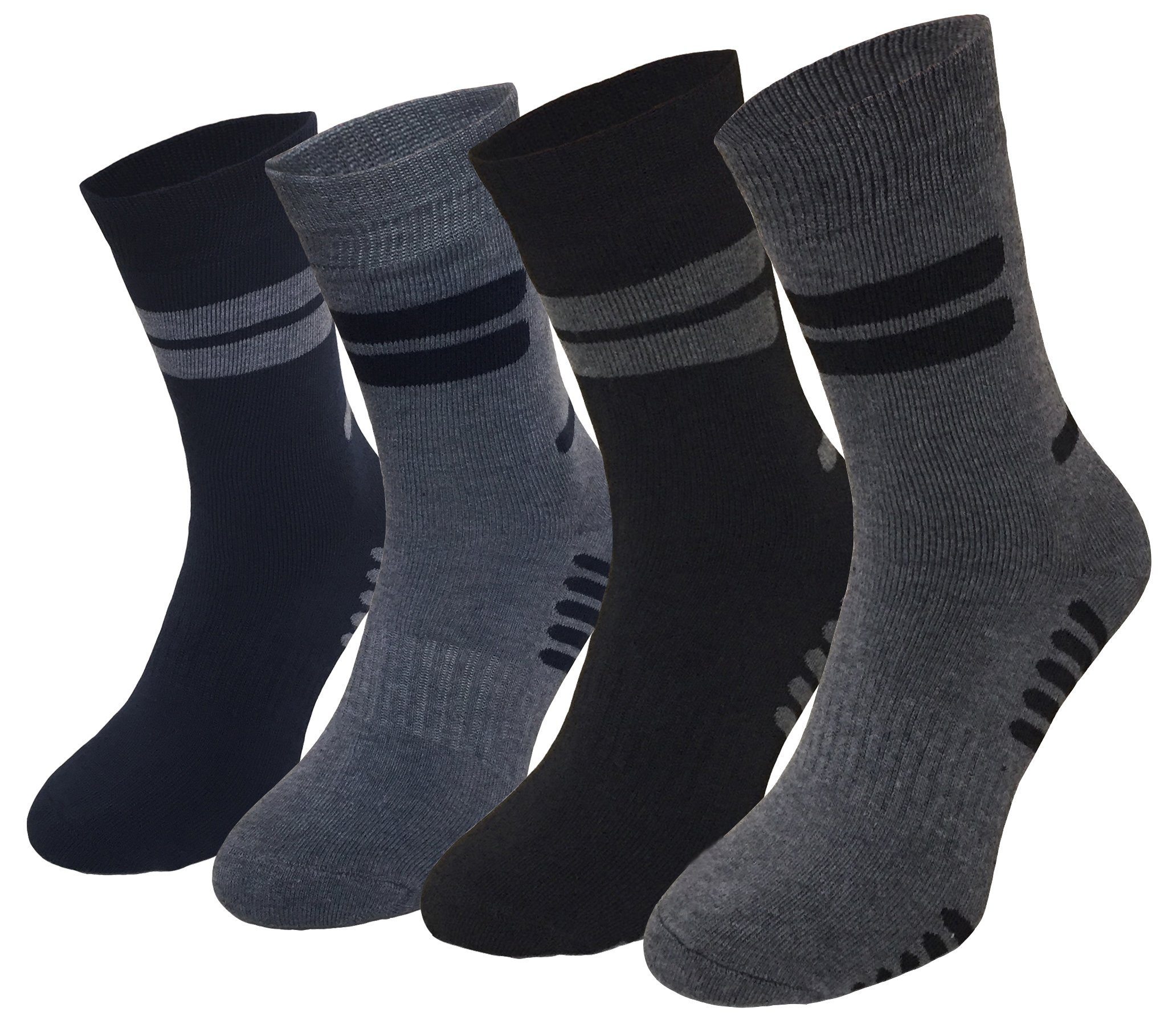 Garcia Pescara Thermosocken Winter Thermo Socken Wintersocken aus Baumwolle (4-Paar) Thermo