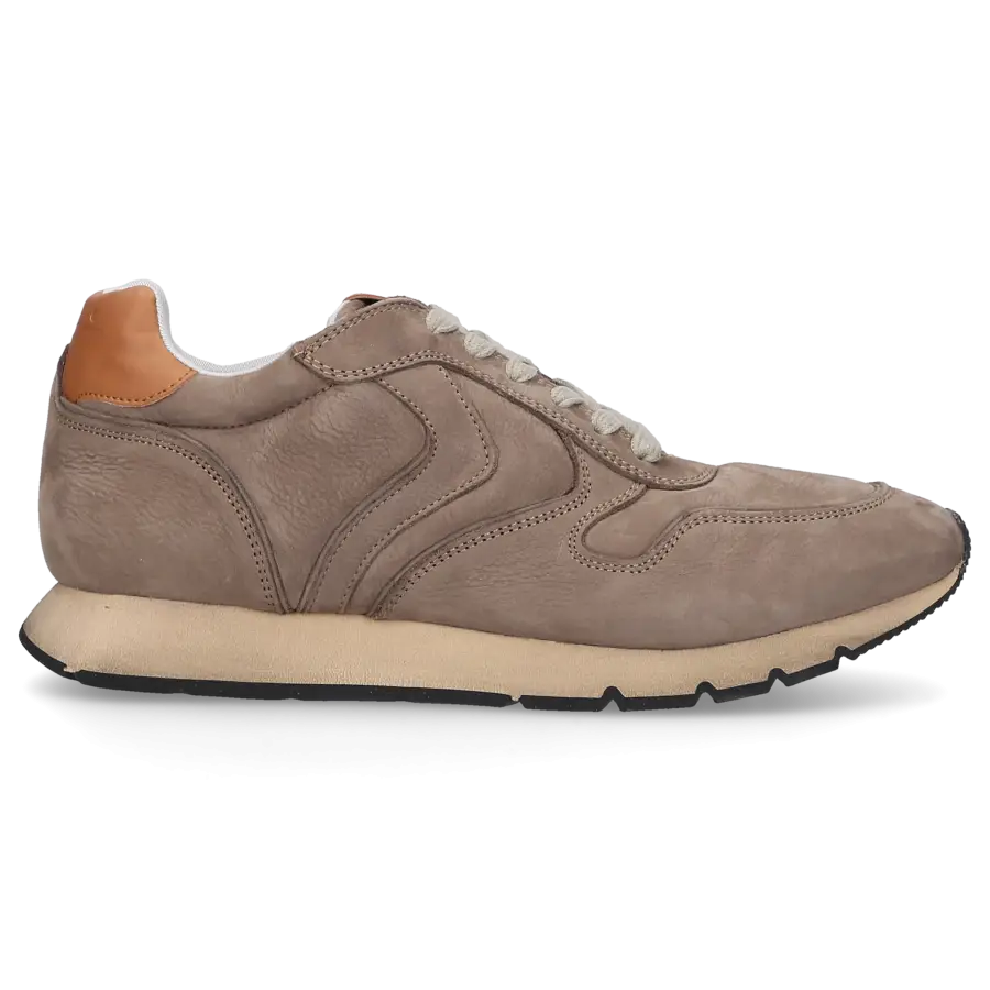 VOILE BLANCHE - Sneaker low LIAM PUMP Veloursleder - beige