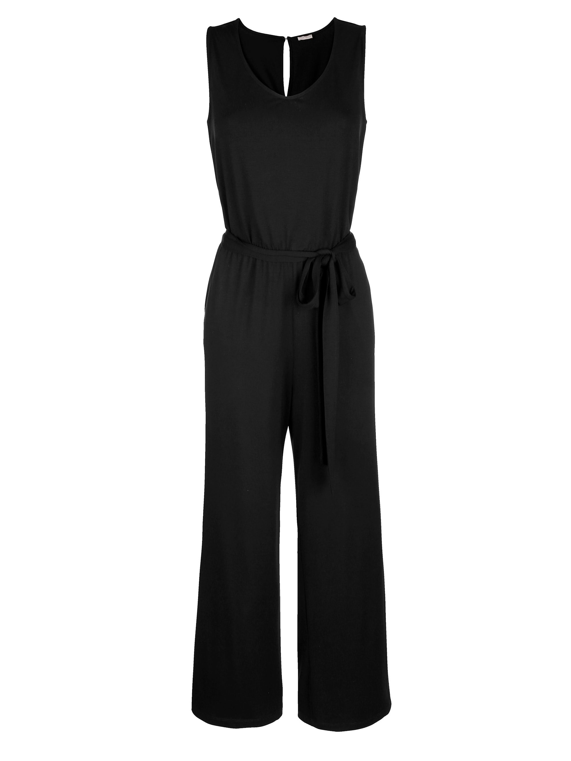 Alba Moda Overall Overall mit elegantem Bindegürtel für eine perfekte Taillenform