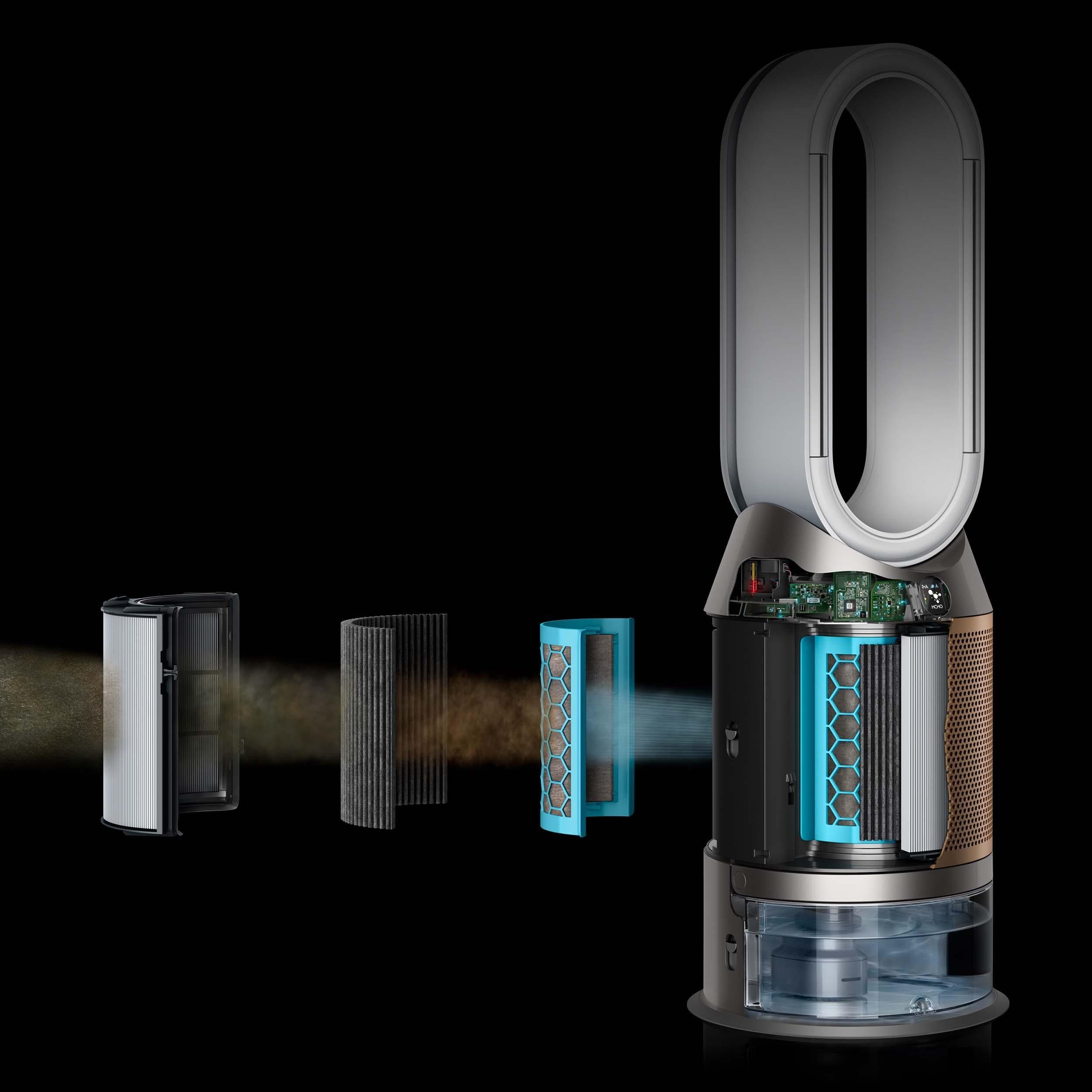 DYSON Luftreiniger PH04 Purifier Humidify + Cool, Eine sauberere, hygienischere Umgebung
