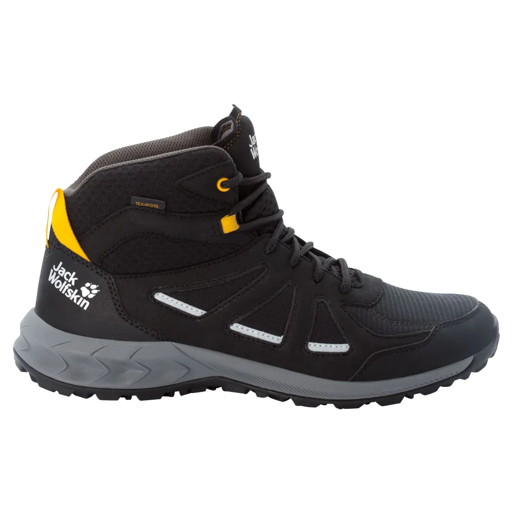 Jack Wolfskin WOODLAND 2 TEXAPORE MID M 4051261_6055 / schwarz