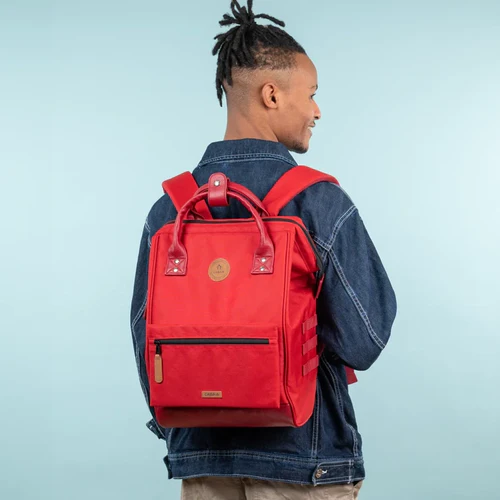 Akranes Adventurer Medium Backpack, Red