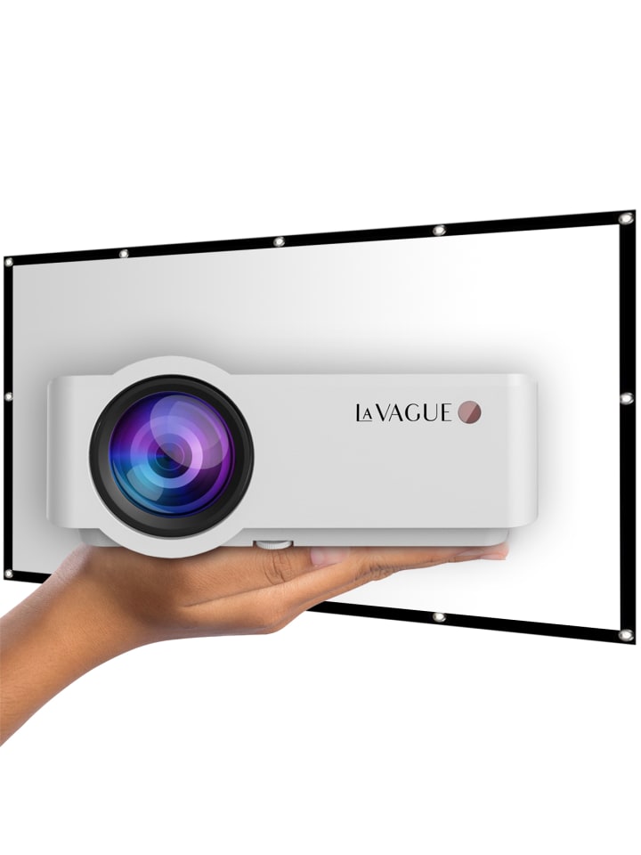 LA VAGUE LV-HD320 BUNDLE LED-Projektor inkl. LV-STA100FP in weiß günstig kaufen onesize