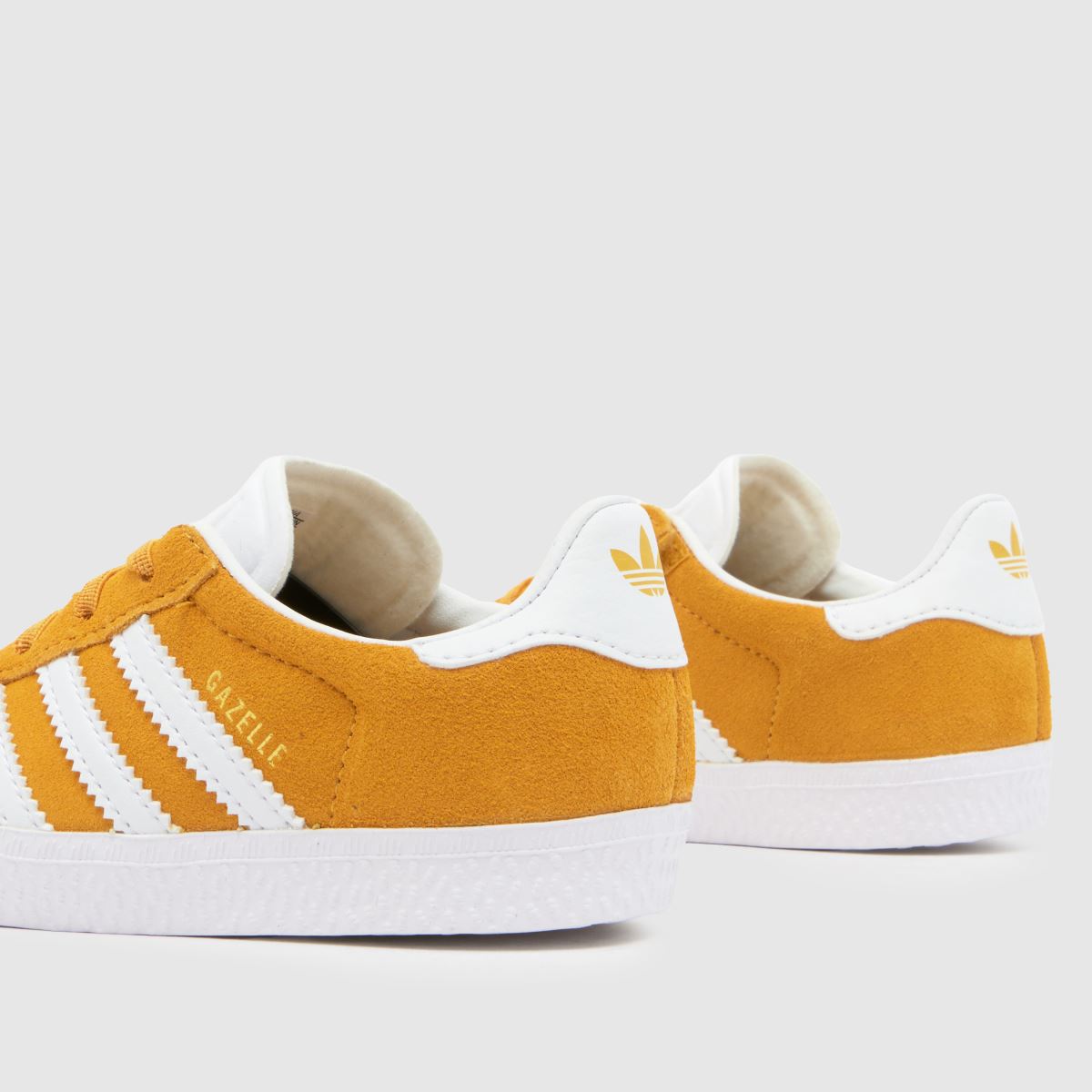 adidas gula Gazelle småbarnsskor