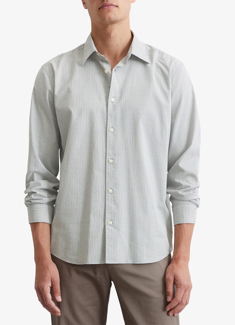 Camisa Marc O'Polo de corte regular com microestampa.