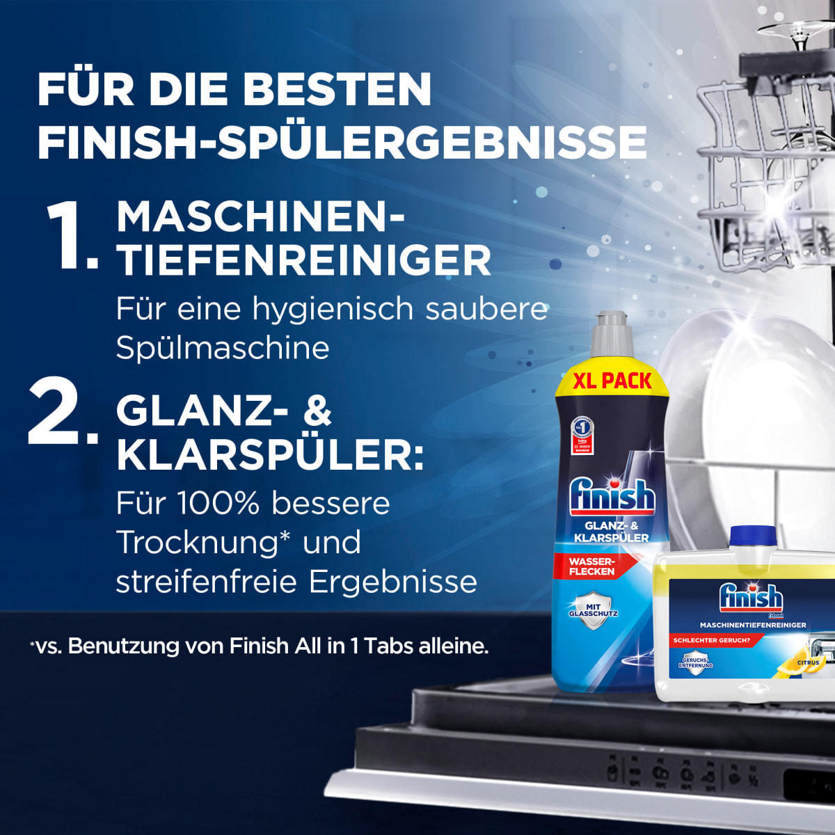 Spülmaschinen-Reiniger Tiefenreiniger lemon, 250 ml