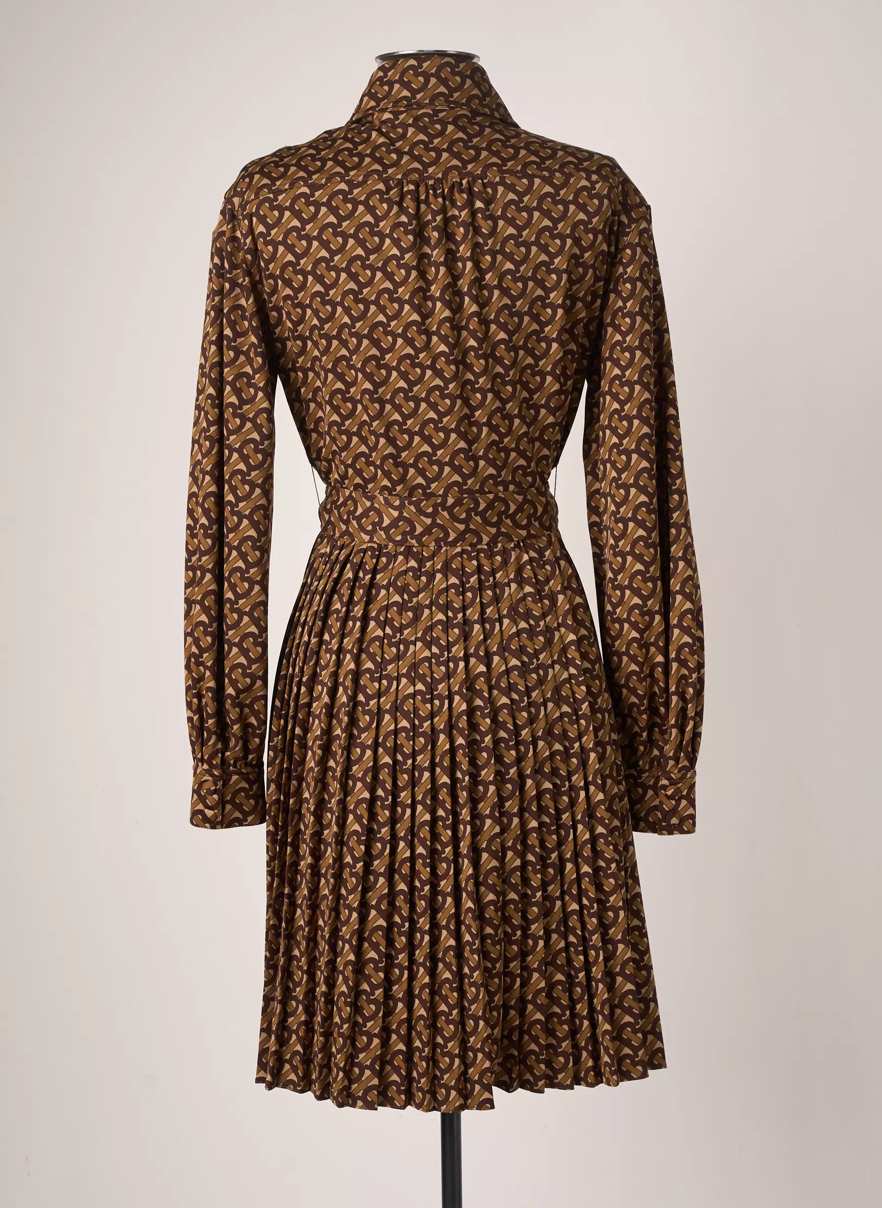 Burberry Robes Mi Longues Femme couleur marron