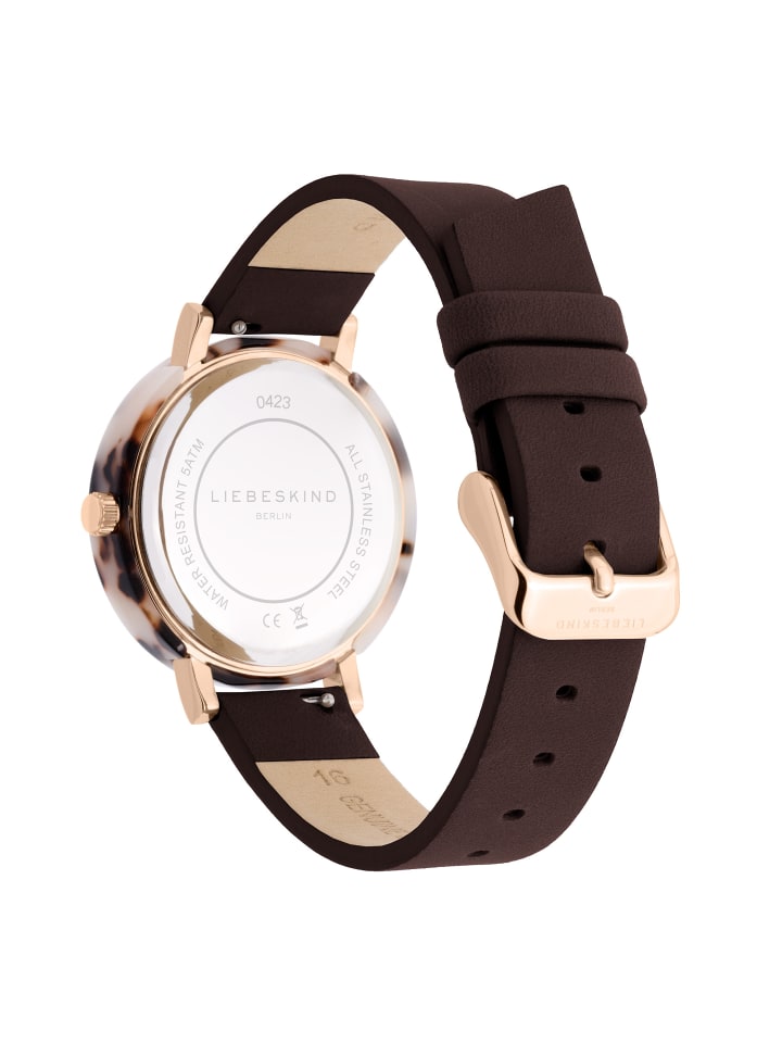 LIEBESKIND BERLIN Armbanduhr in schwarz günstig kaufen onesize