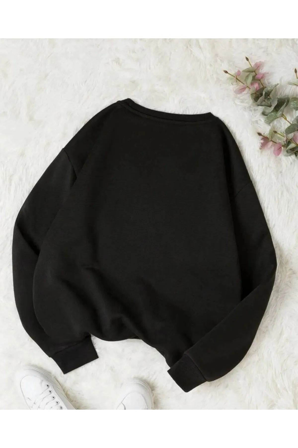 MOONBULL  Sweatshirt - Schwarz - Regular Fit