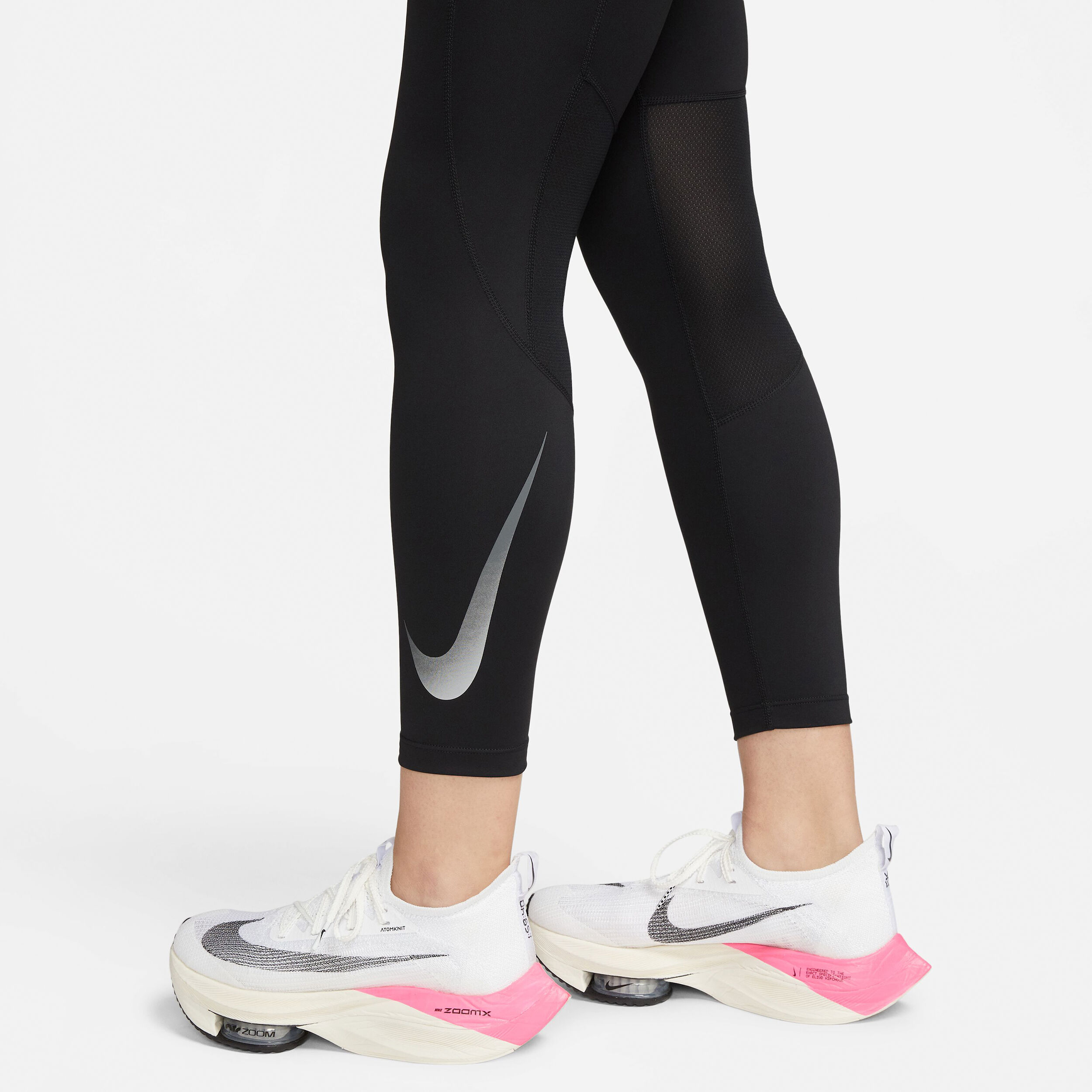 Dri-Fit Fast SW HBR Mid-Rise 7/8 Tight Damen - Schwarz, Grau