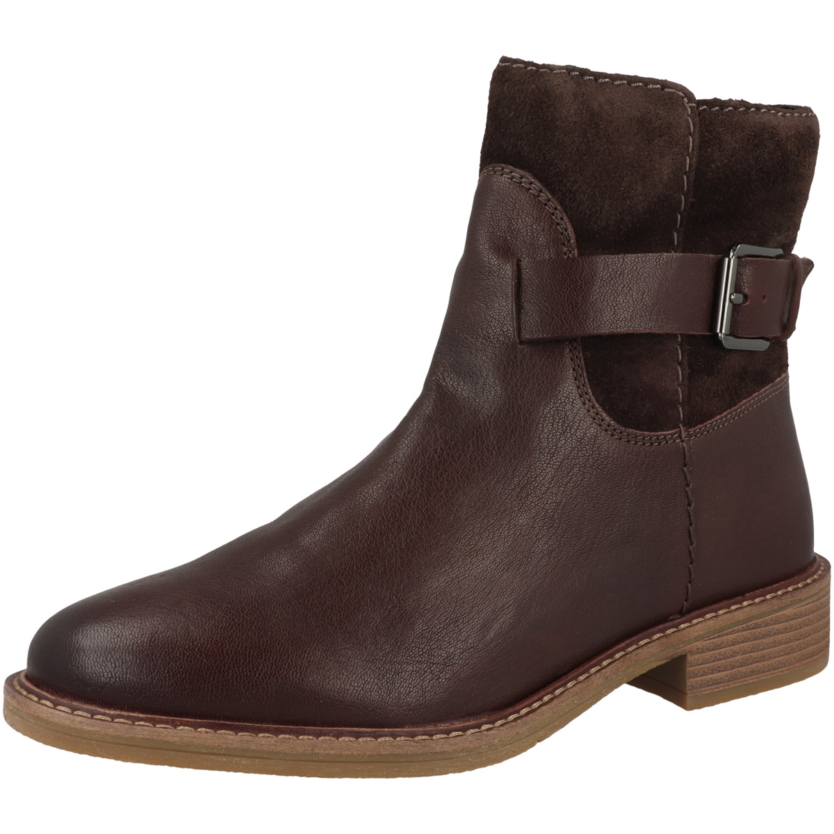 Clarks Cologne Strap Stiefelette dunkelbraun