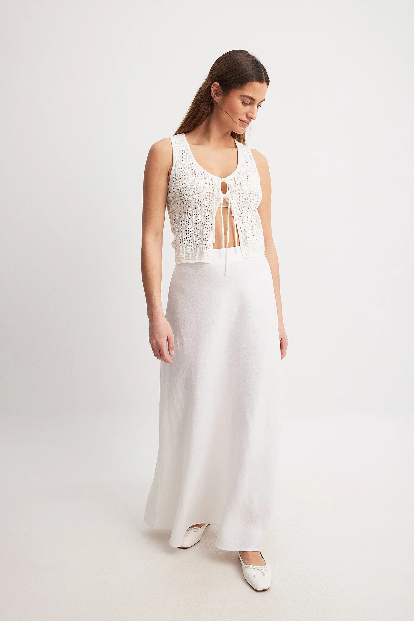 Knitted Crochet Vest