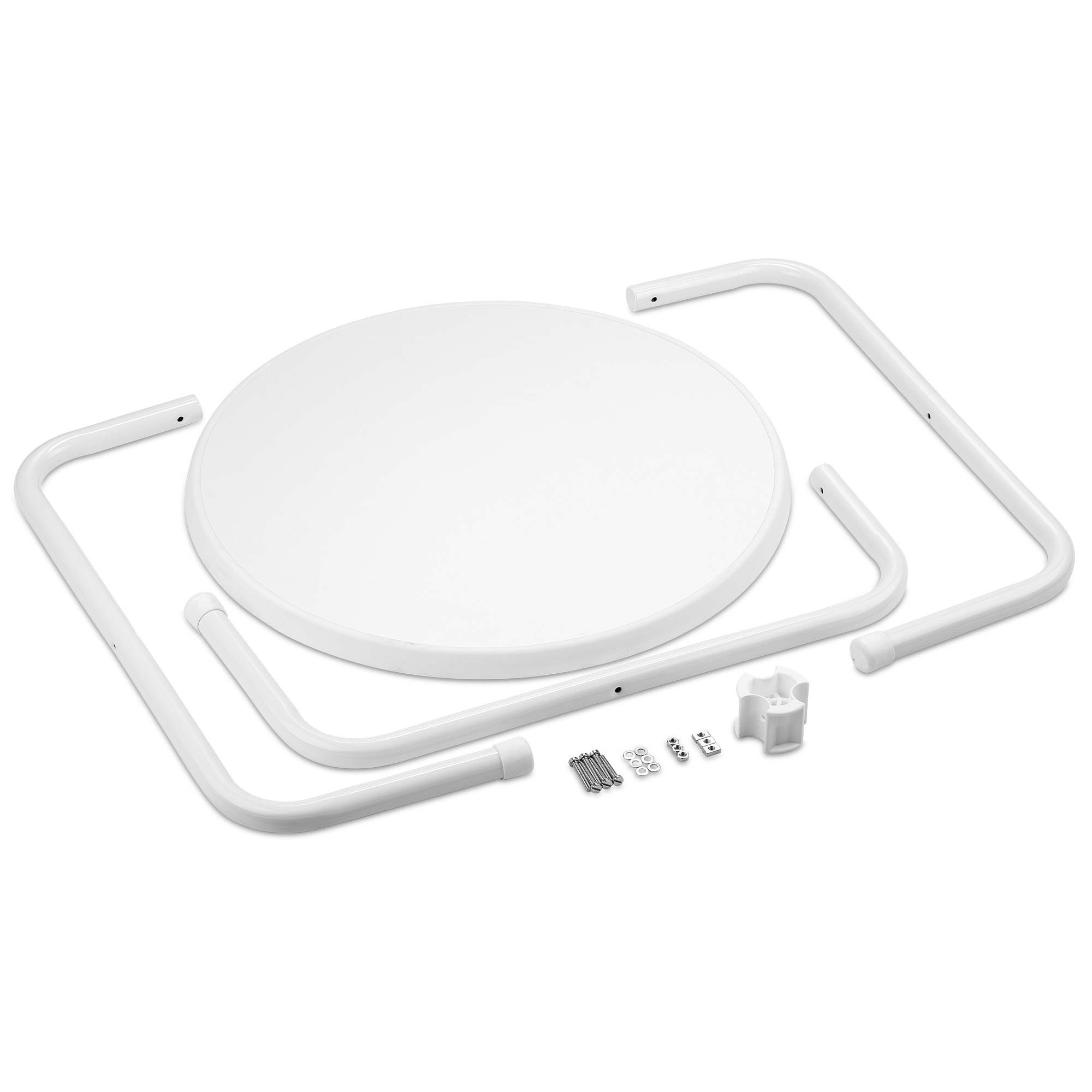 Beautissu Stehtisch Emma, Bistrotisch Gastro klappbar Ø60cm