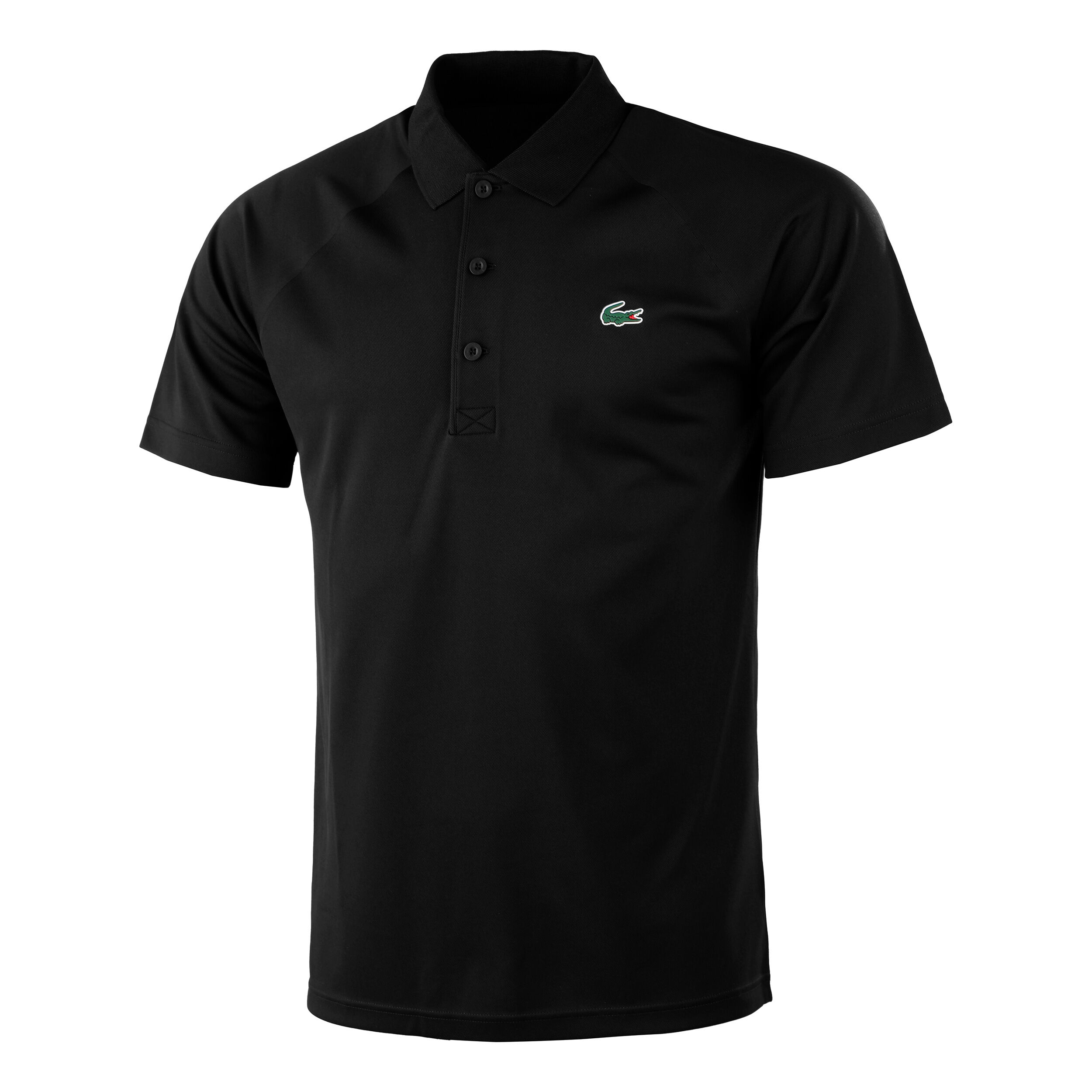 Tennis Polo Herren - Schwarz