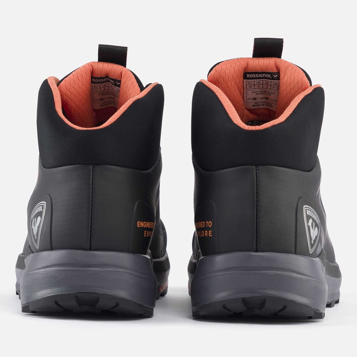 Wasserdichte Wanderschuhe für Herren Schwarz