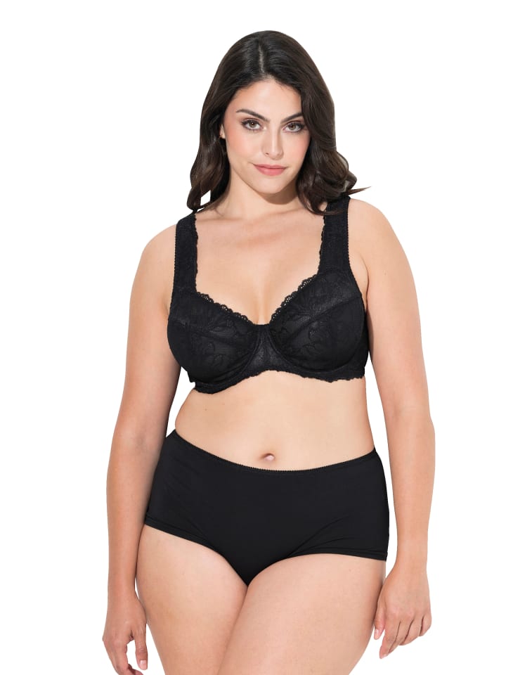Ulla Popken BH in schwarz günstig kaufen