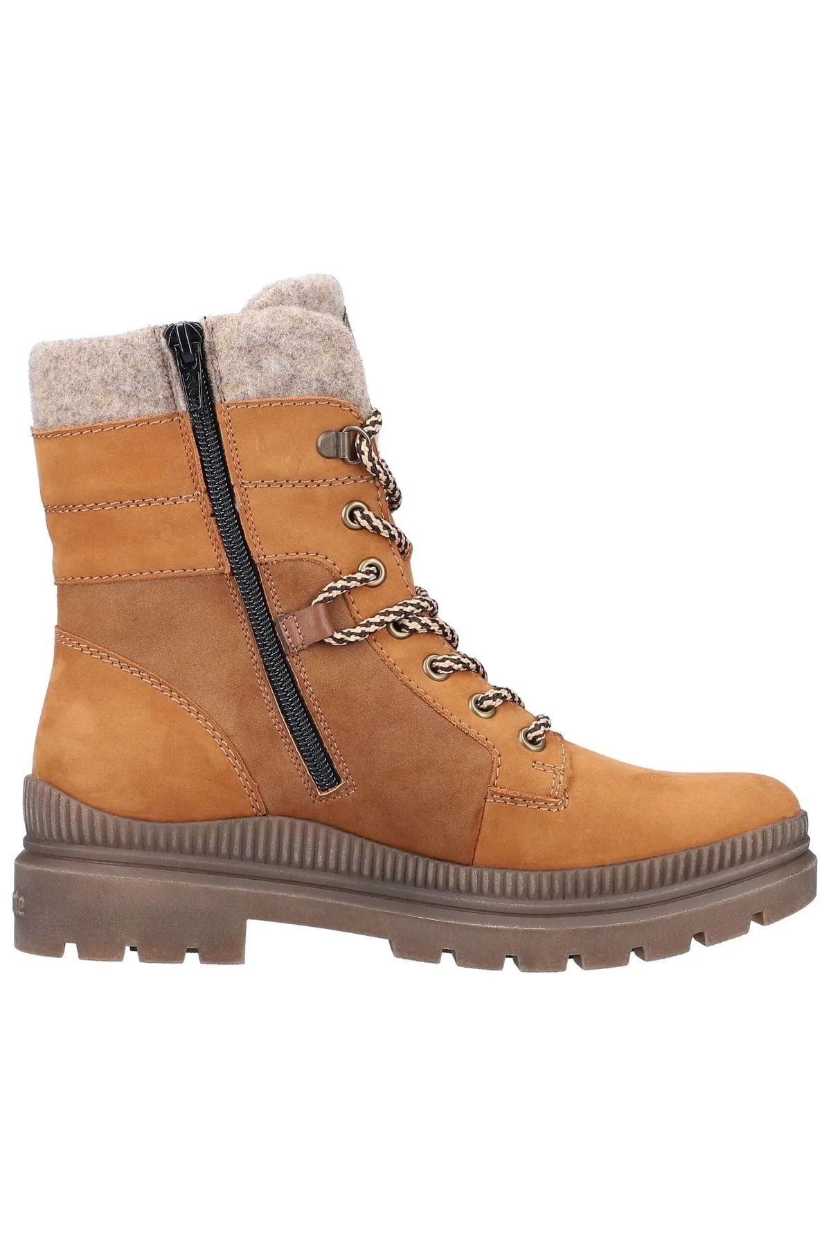 Remonte  Stiefelette - Braun - Blockabsatz