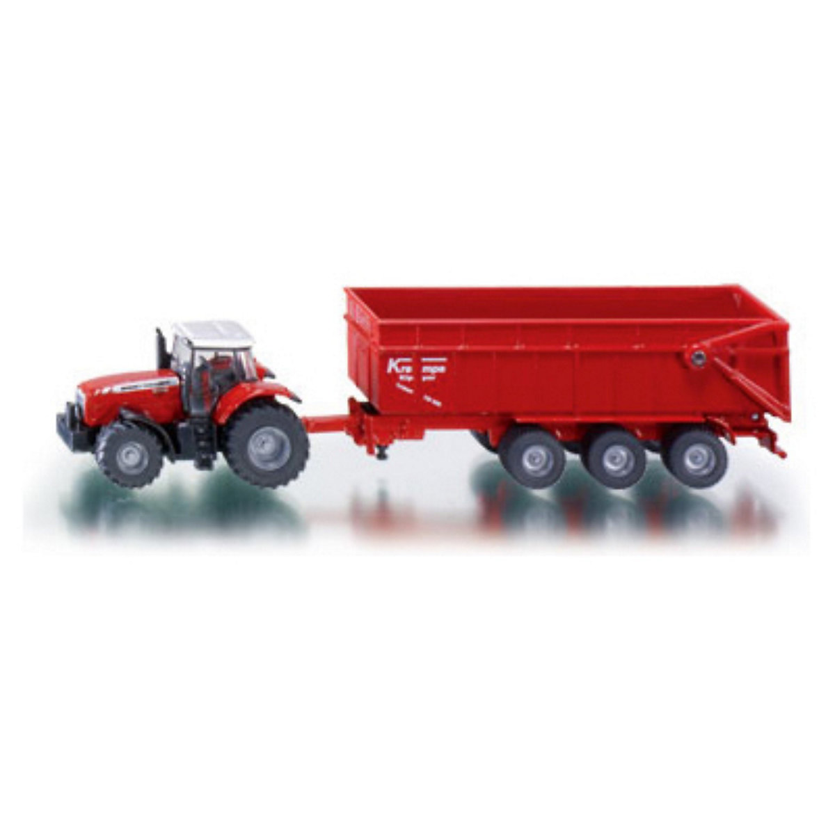 SIKU 1844 Massey Ferguson mit Anhänger  1:87