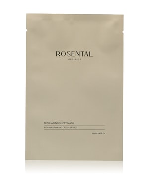 Rosental Organics Slow-Aging Sheet Mask with Hyaluron and Cactus Extract Tuchmaske-1 Stk