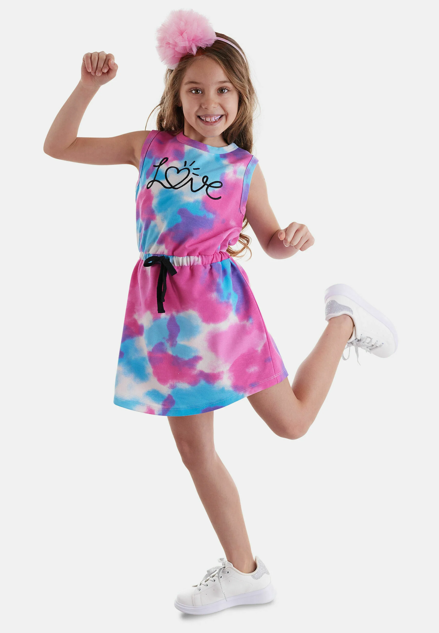 Denokids TIE-DYE LOVE - Vestido de verano
