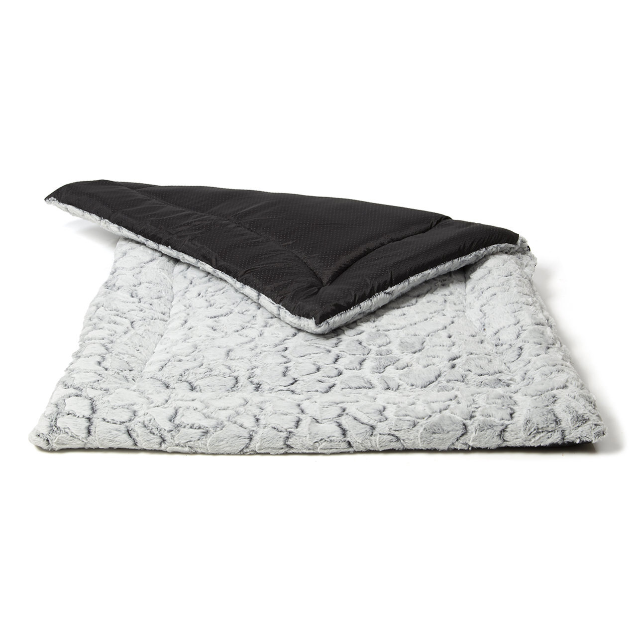Wallace & Jones Hundebetten Wallace & Jones gepolsterte Plüsch Wendedecke Snow XXL